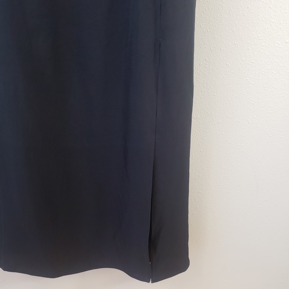 Vince NWT Twist Front Side Split Midi Dress - Picture 8 of 12